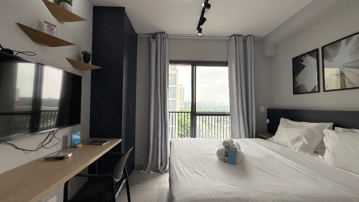 Studio para venda em Brooklin com 1 quarto, 22m²