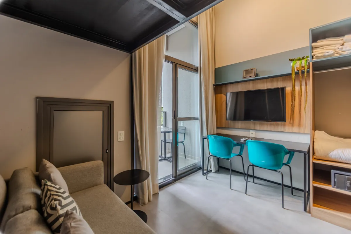 Studio para venda em Brooklin com 1 quarto, sendo 1 suíte, 24m²