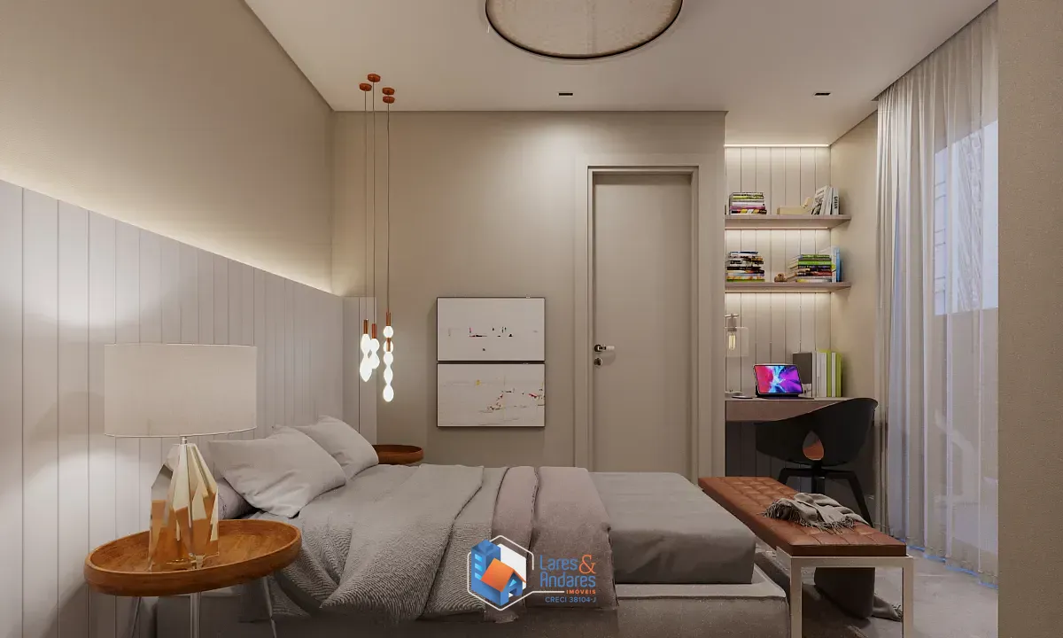 Apartamento, 1 quarto, 32 m² - Foto 3