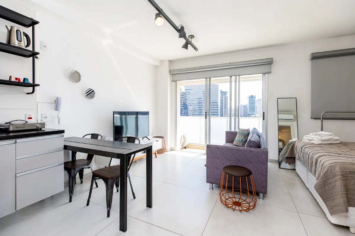 Studio para venda em Chácara Santo Antônio com 1 quarto, 33m²