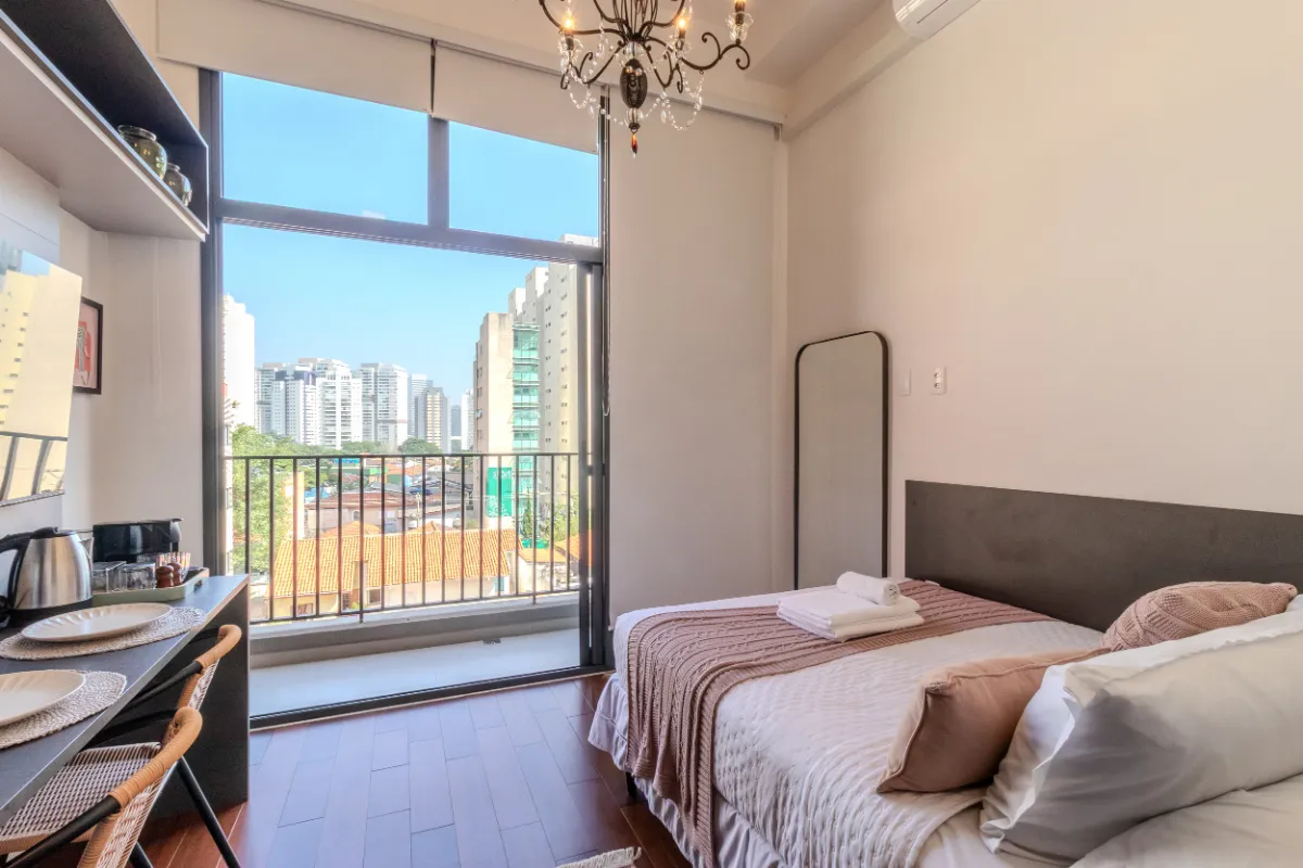 Studio para venda em Santo Amaro com 1 quarto, 25m²