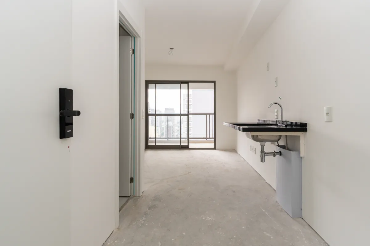 Studio para venda em Brooklin com 1 quarto, 27m²