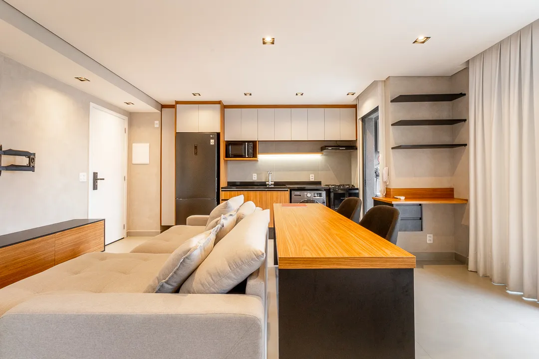 Studio para venda em Moema com 1 quarto, sendo 1 suíte, 42m²
