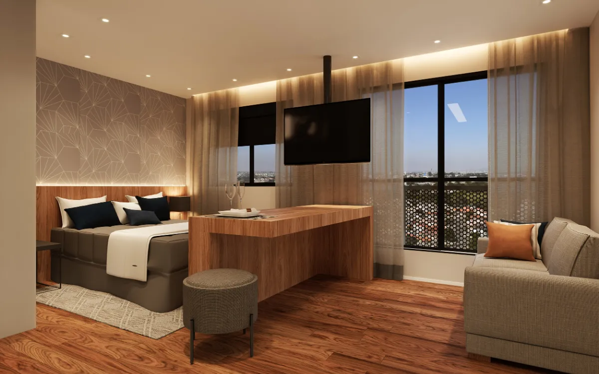 Studio para venda em Chácara Santo Antônio (Zona Sul) com 1 quarto, sendo 1 suíte, 25m²