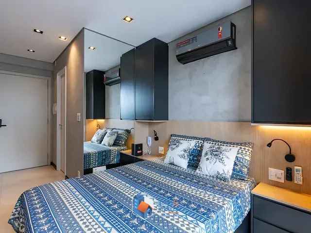 Outro com 23m² 1 quarto e 1 banheiro, à venda, no bairro Brooklin em São Paulo