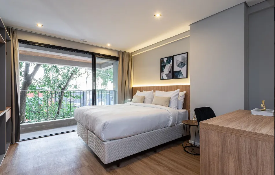 Studio para venda em Jardins com 1 quarto, 22m²