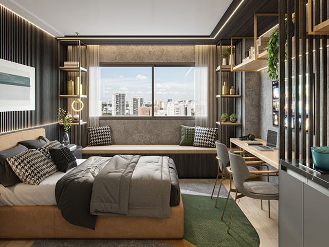 Outro com 27m² 1 quarto e 1 banheiro, à venda, no bairro Chácara Santo Antônio (Zona Sul) em São Paulo