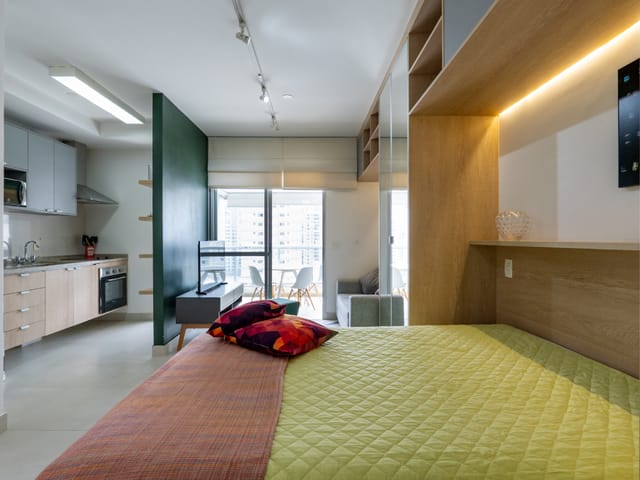 Outro com 37m² 1 quarto e 1 banheiro, à venda, no bairro Indianópolis em São Paulo