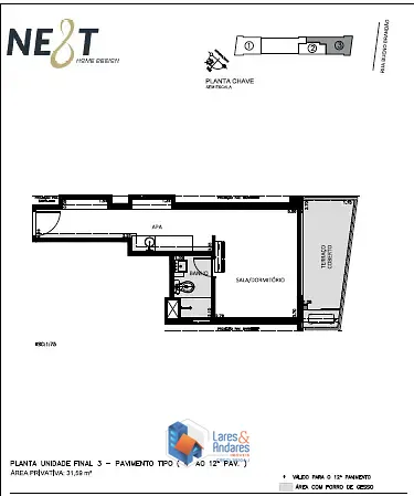Apartamento, 1 quarto, 31 m² - Foto 43