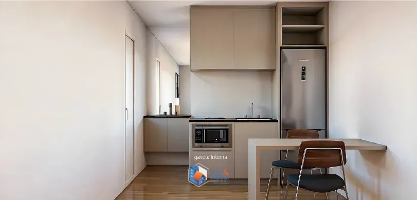 Apartamento, 1 quarto, 32 m² - Foto 4