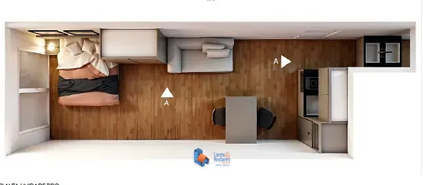 Apartamento, 1 quarto, 32 m² - Foto 6