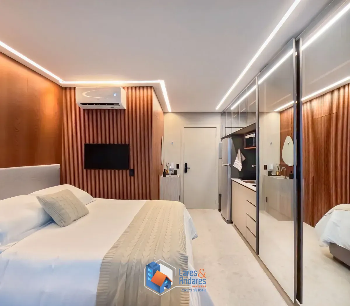 Apartamento, 1 quarto, 22 m² - Foto 2