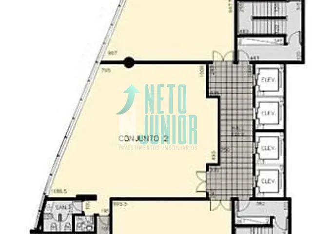 Conjunto com 333m², para alugar, no bairro Cidade Monções em São Paulo