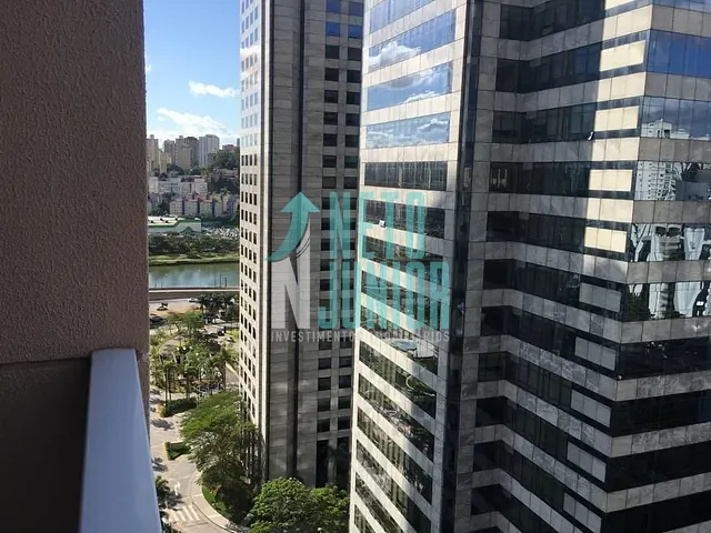 Conjunto comercial com 84m², para alugar, no bairro Brooklin Novo em São Paulo