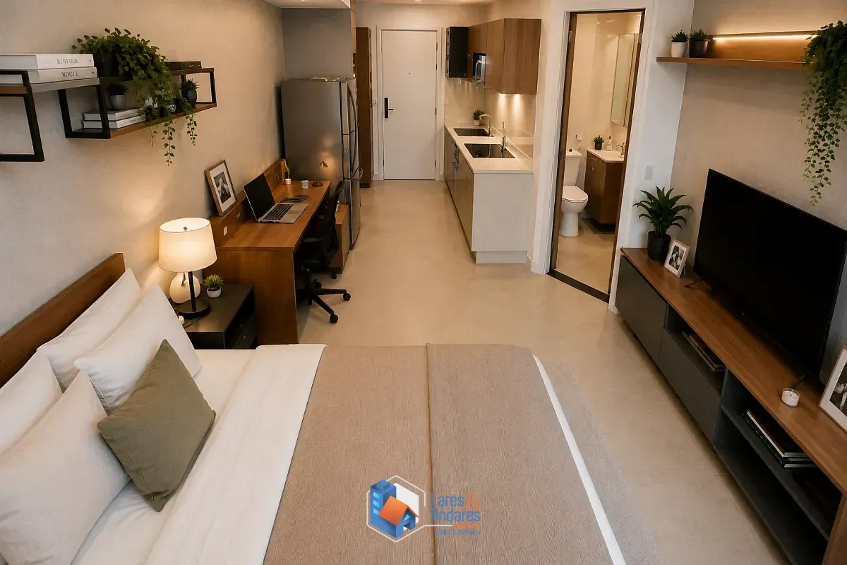 Apartamento, 1 quarto, 27 m² - Foto 2