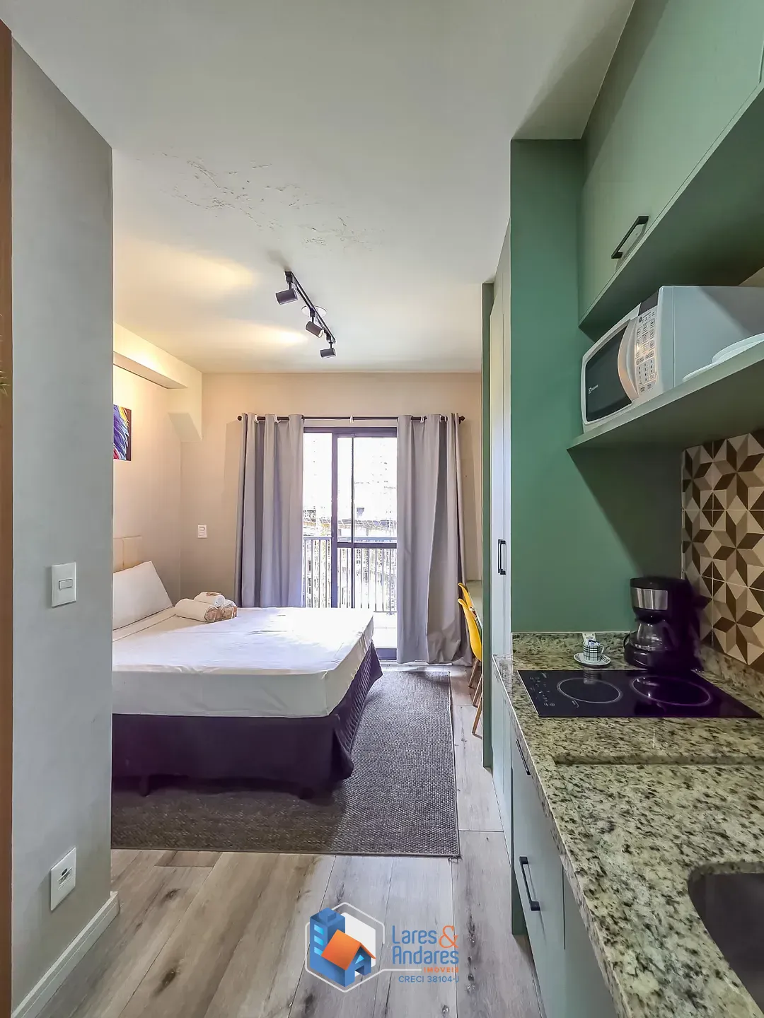 Apartamento, 1 quarto, 22 m² - Foto 1