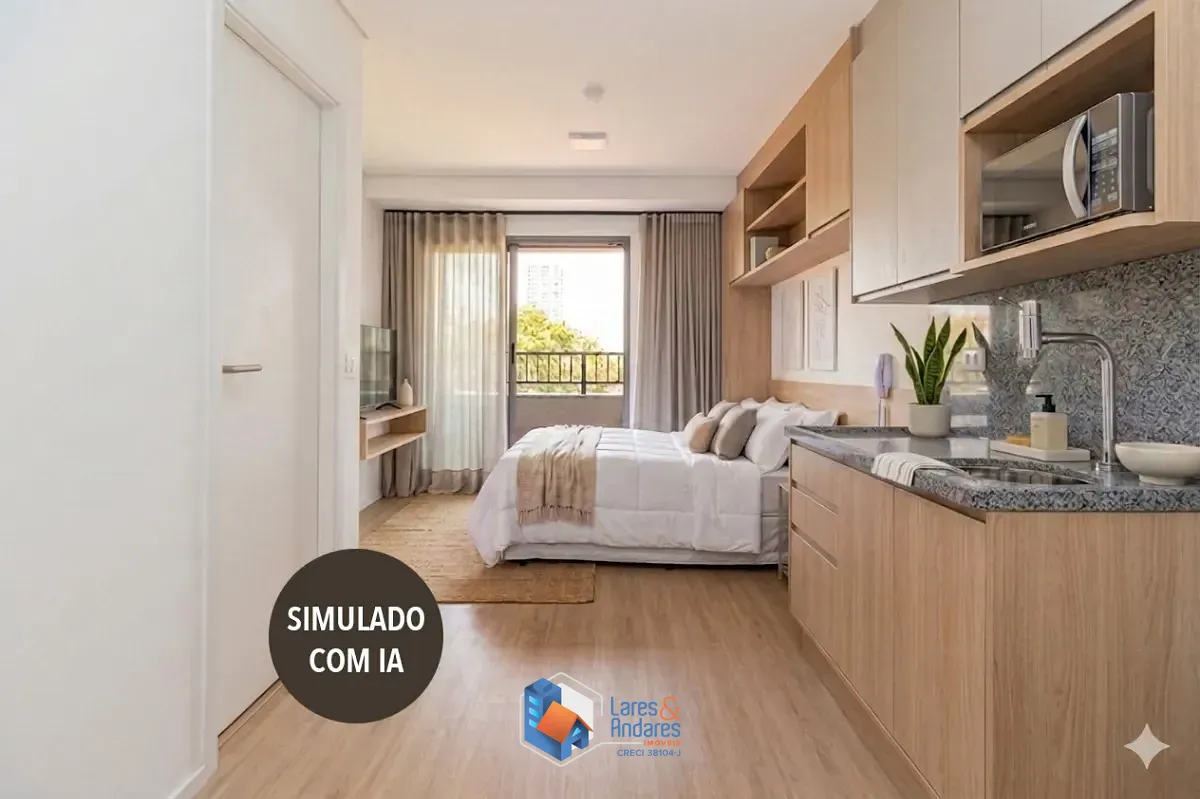 Apartamento, 1 quarto, 22 m² - Foto 2