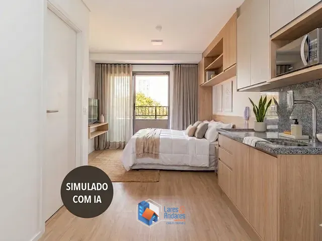 Outro com 22m² 1 quarto e 1 banheiro, à venda, no bairro Chácara Santo Antônio (Zona Sul) em São Paulo