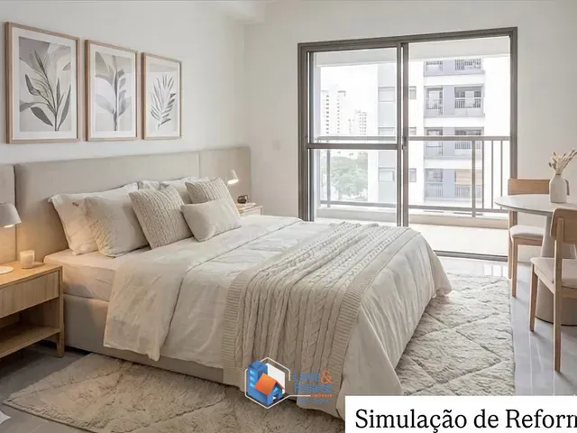 Outro com 26m² 1 quarto e 1 banheiro, à venda, no bairro Santo Amaro em São Paulo
