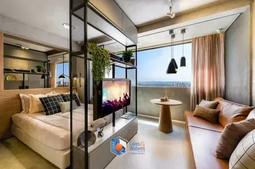 Apartamento, 1 quarto, 24 m² - Foto 2