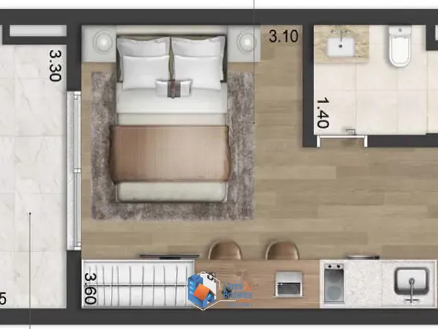 Outro com 33m² 1 quarto e 1 banheiro, à venda, no bairro Vila Clementino em São Paulo