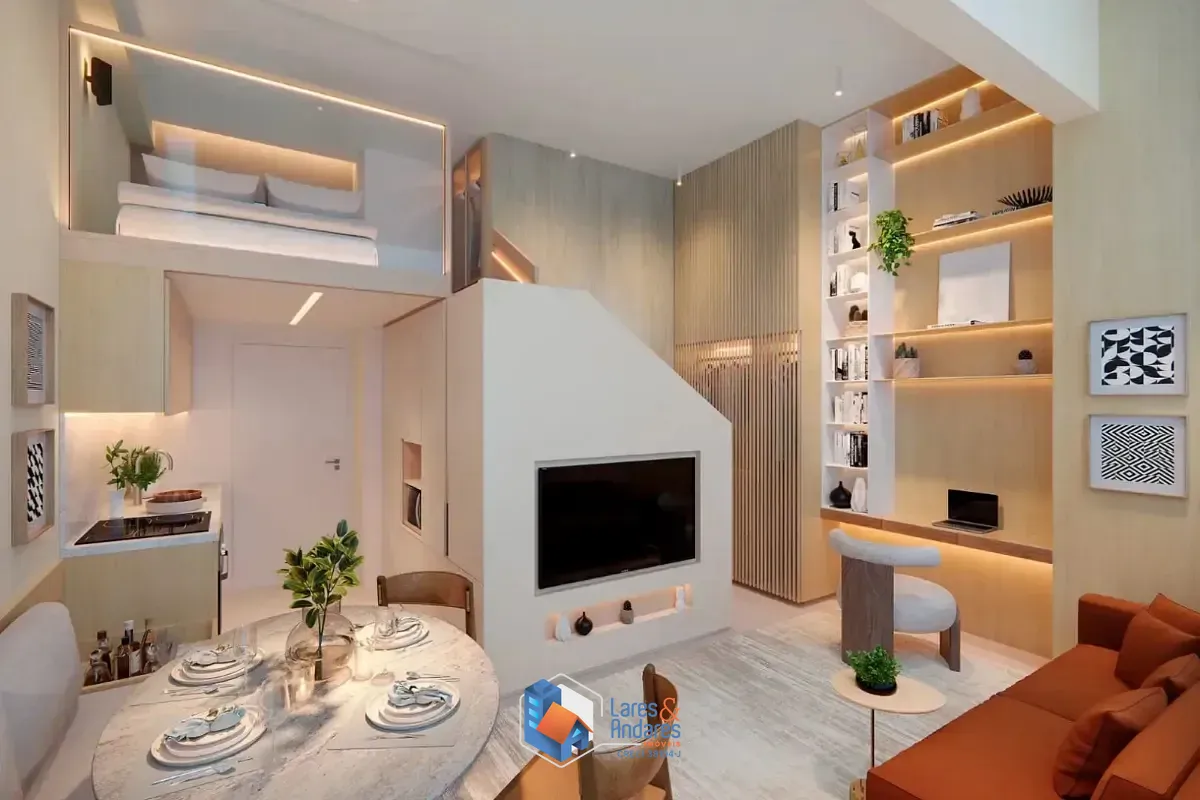 Apartamento, 1 quarto, 29 m² - Foto 1