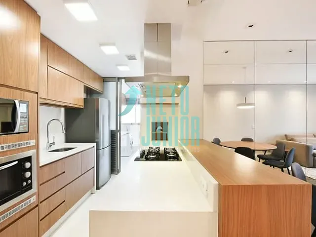 Apartamento com 100m² 2 quartos e 3 banheiros, para alugar, no bairro Itaim Bibi em São Paulo