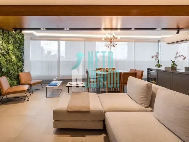 Apartamento com 128m² 2 quartos e 3 banheiros, à venda, no bairro Brooklin Paulista em São Paulo