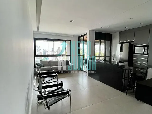 Apartamento com 82m² 2 quartos e 3 banheiros, para alugar, no bairro Vila Olímpia em São Paulo