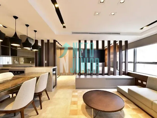 Apartamento com 104m² 1 quarto e 2 banheiros, para alugar, no bairro Vila Nova Conceição em São Paulo