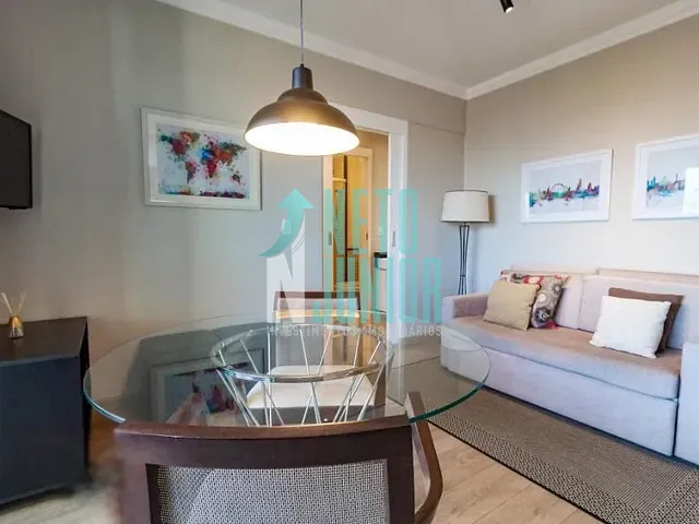 Apartamento com 42m² 1 quarto e 2 banheiros, à venda, no bairro Brooklin Paulista em São Paulo