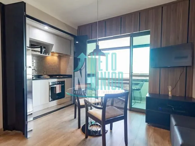Apartamento com 42m² 1 quarto e 2 banheiros, à venda, no bairro Brooklin Paulista em São Paulo