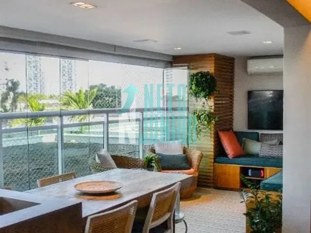 Apartamento com 138m² 3 quartos e 4 banheiros, à venda, no bairro Jardim Caravelas em São Paulo