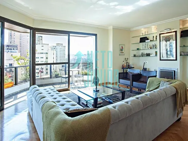 Apartamento com 520m² 4 quartos e 6 banheiros, à venda ou para alugar, no bairro Moema em São Paulo