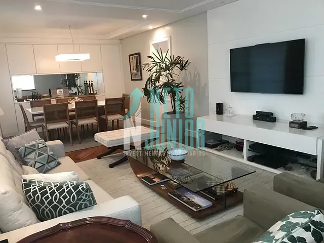 Apartamento com 155m² 3 quartos e 4 banheiros, à venda, no bairro Campo Belo em São Paulo