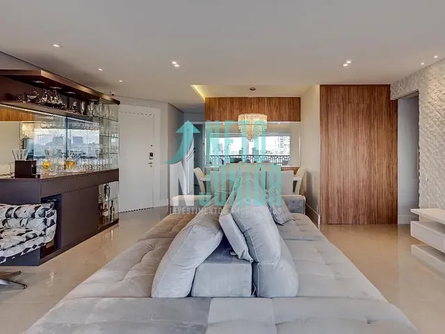 Apartamento com 118m² 3 quartos e 5 banheiros, à venda, no bairro Campo Belo em São Paulo