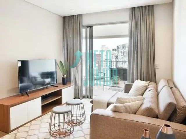 Apartamento com 101m² 2 quartos e 2 banheiros, para alugar, no bairro Itaim Bibi em São Paulo