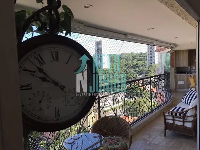 Apartamento com 185m² 3 quartos e 4 banheiros, à venda, no bairro Santo Amaro em São Paulo