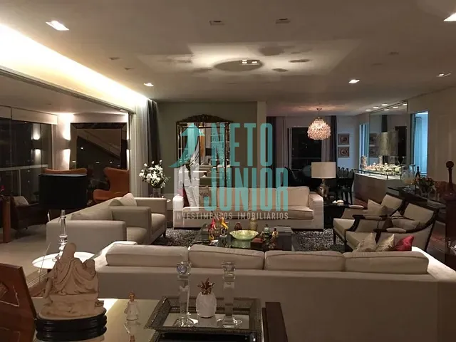 Apartamento com 386m² 5 quartos e 6 banheiros, à venda, no bairro Campo Belo em São Paulo