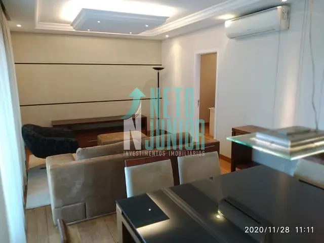 Apartamento com 105m² 2 quartos e 3 banheiros, para alugar, no bairro Moema Índios em São Paulo