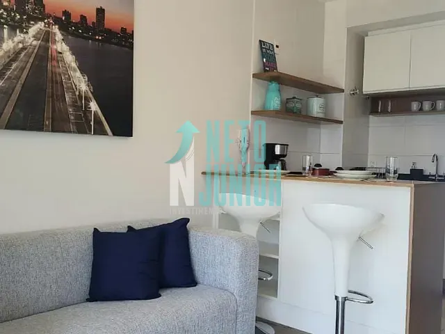 Apartamento com 33m² 1 quarto e 1 banheiro, para alugar, no bairro Santo Amaro em São Paulo