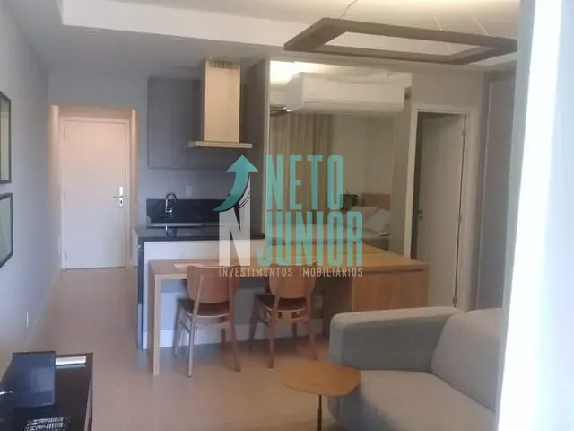 Apartamento com 43m² 1 quarto e 1 banheiro, para alugar, no bairro Brooklin Paulista em São Paulo