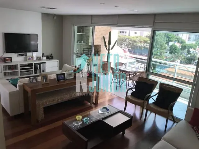 Apartamento com 165m² 3 quartos e 4 banheiros, à venda, no bairro Indianópolis em São Paulo