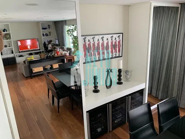 Apartamento com 169m² 4 quartos e 4 banheiros, à venda, no bairro Brooklin Novo em São Paulo