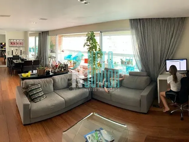 Apartamento com 169m² 4 quartos e 4 banheiros, à venda, no bairro Brooklin Novo em São Paulo