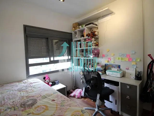 Apartamento com 105m² 3 quartos e 3 banheiros, à venda, no bairro Brooklin Paulista em São Paulo