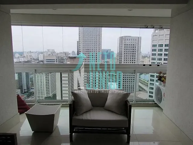 Apartamento com 100m² 1 quarto e 3 banheiros, para alugar, no bairro Cidade Monções em São Paulo