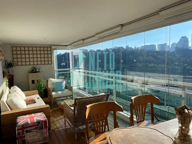 Apartamento com 138m² 4 quartos e 5 banheiros, à venda, no bairro Jardim Caravelas em São Paulo