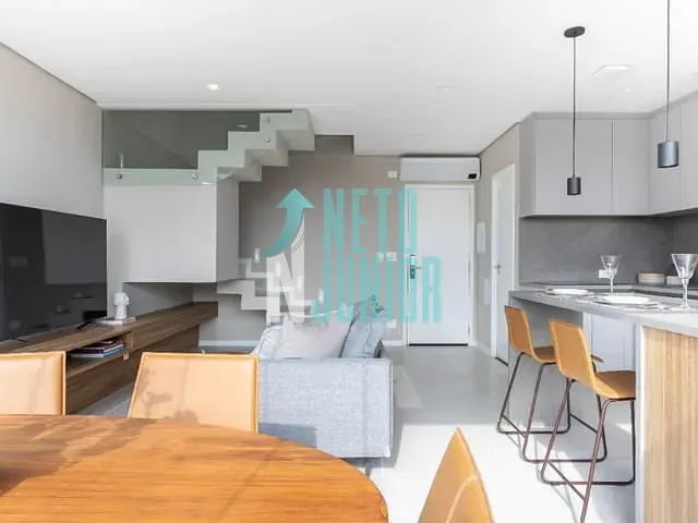 Apartamento Duplex com 85m² 1 quarto e 2 banheiros, à venda ou para alugar, no bairro Jardim Paulista em São Paulo
