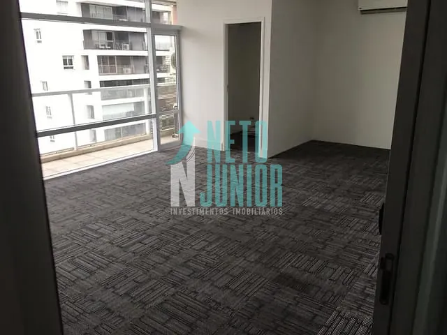 Conjunto comercial com 85m², para alugar, no bairro Brooklin Novo em São Paulo